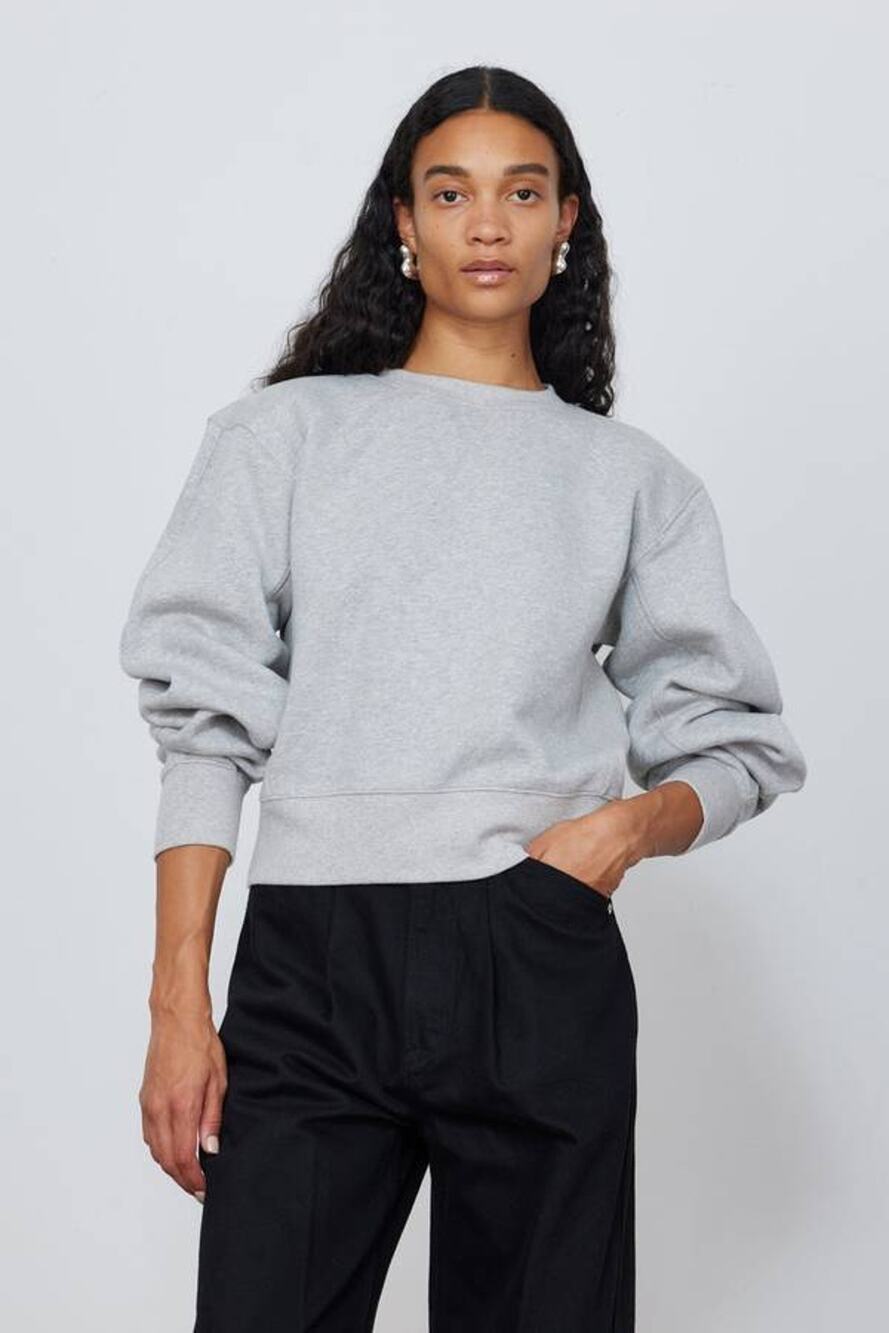 Ruadh Jura Crewneck Sweatshirt in Heather Grey XS